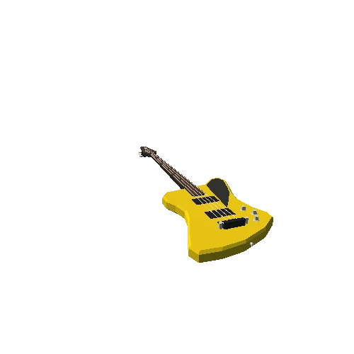 Bass Guitar Firebird Yellow